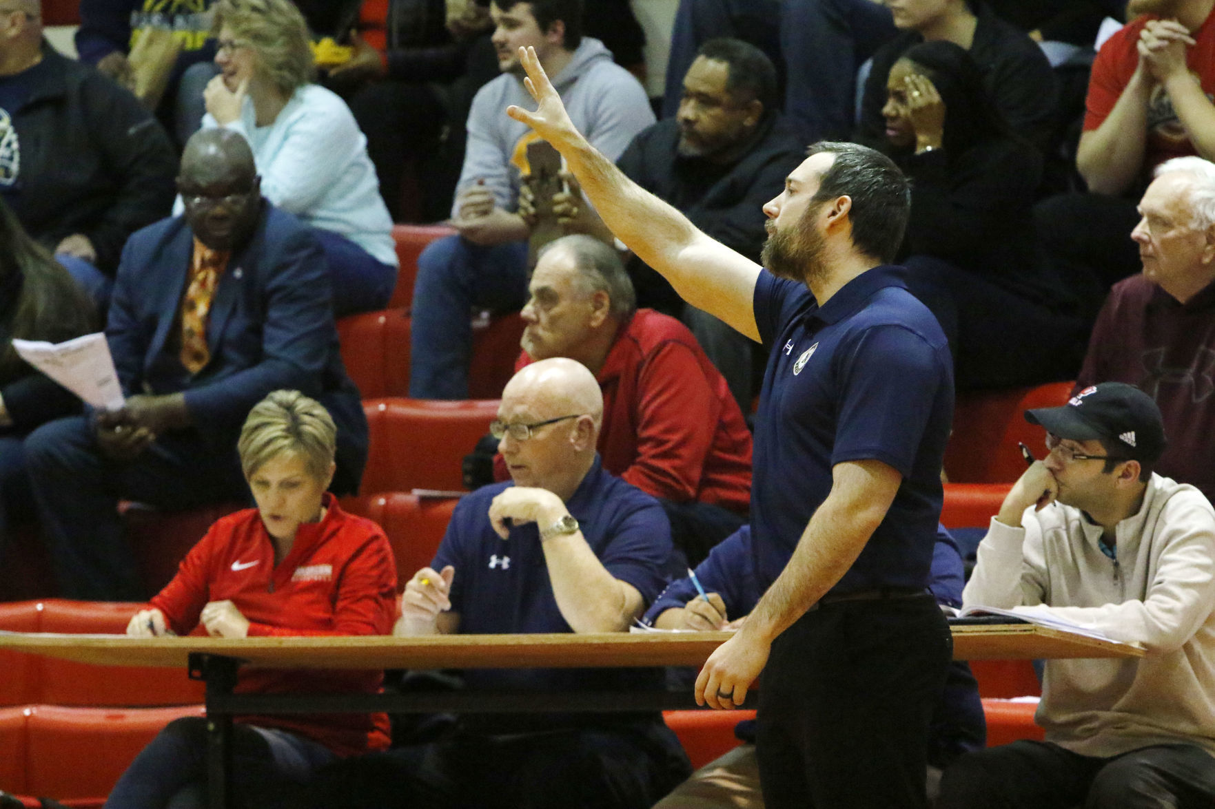 Gallery: Boys basketball 2A sectional - Andrean vs. Bishop Noll